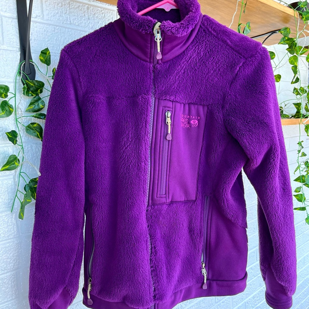 Womens Mountain Hardwear Jacket, Size Small, Purple